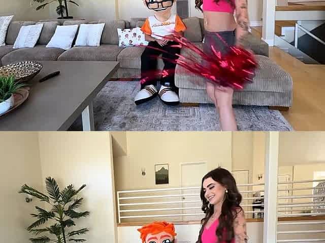 Big Dick Tryouts: Nikki Nicole's Cheer-Thumping Pole