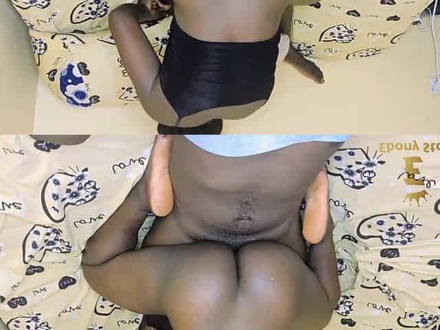 Little Ghanaian girlfriend, lascivious and very admirable at riding a shlong