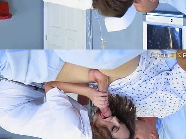 Nasty nurse Lily Love screws her patient - Brazzers