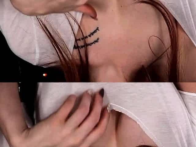 Ginger ASMR Shirt Scratching ASMR Video