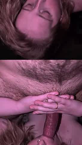 Blond enjoys working a thick dong in daybed