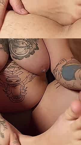 Hottest Footjob/blowjob POV (cum in Mouth)