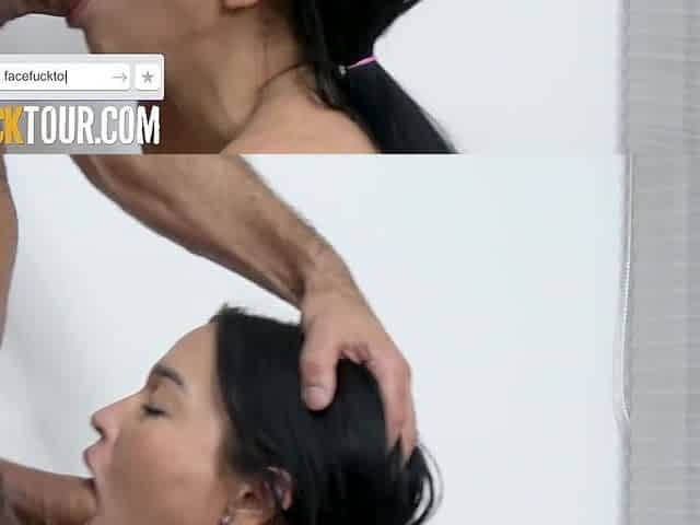 Big Tits Latina Sluts Deep Throat Big Cock American In Sloppy BJ Threesome