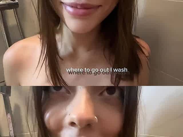 My stepsister wouldn't let me take a shower.
