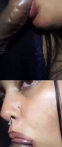 Compilation of Alisongonzalez's Best Blowjobs, Lots of Deep Throat