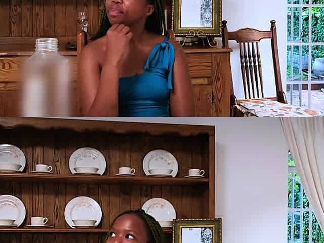 This PETITE EBONY TEEN with strict parents