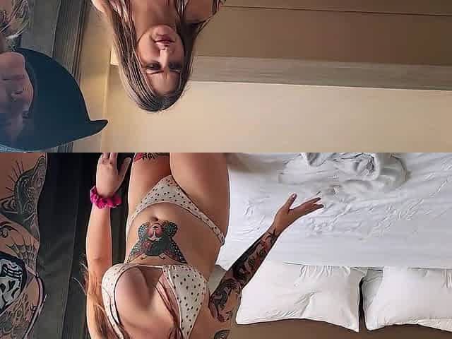 Hotel Mix Up Turns Into SEXY Foursome - Awlivv and Bella Blu Drilled Coarse by Steve Rickz n Chad Alva