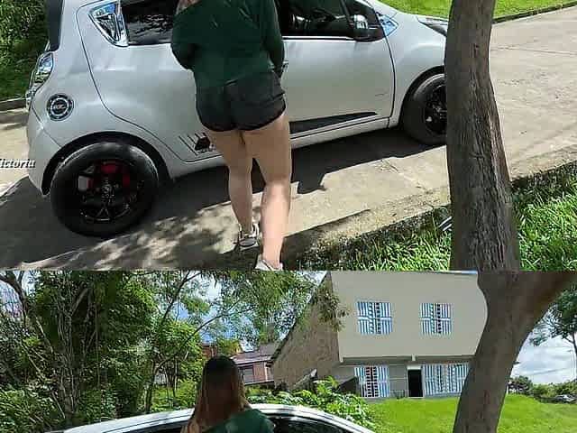 Creampie in public with the Uber driver after finding out my boyfriend cheated on me.