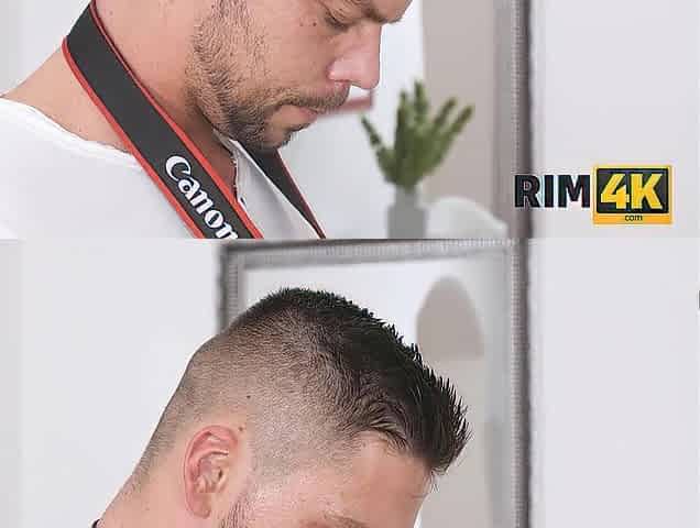 RIM4K. Awesome model enjoys the smack of photographers backdoor and knob
