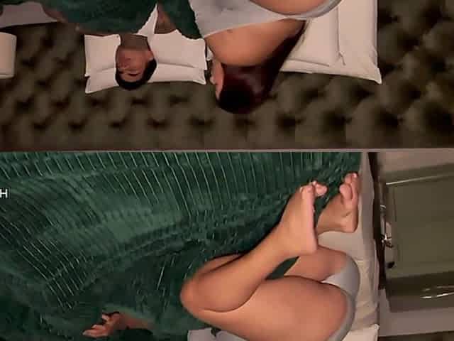 Cheats on Her Husband by Sneaking Into Her Stepsister's Bed to Fuck Her Bro-in-law - Savannah Watson