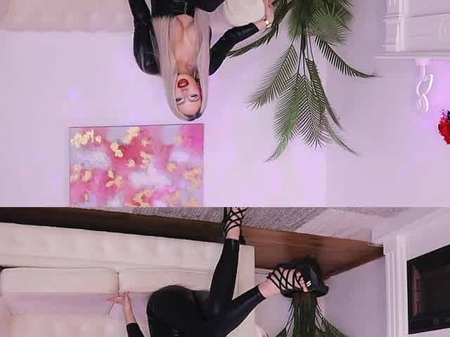 Red-lipped Goddess Gives Hands-on Jerk off Instructions