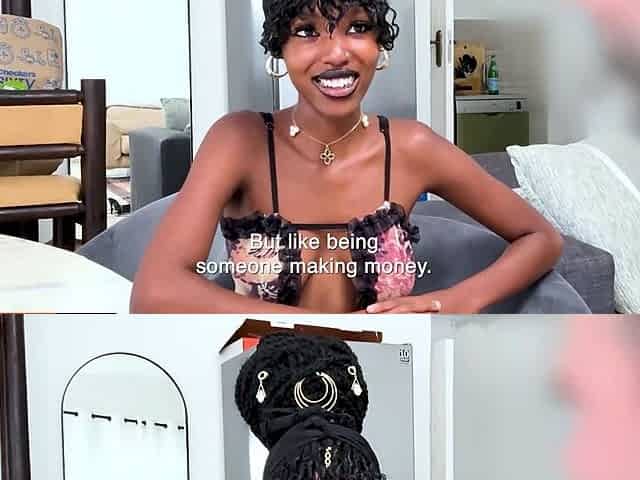 I made this EBONY student scream hard