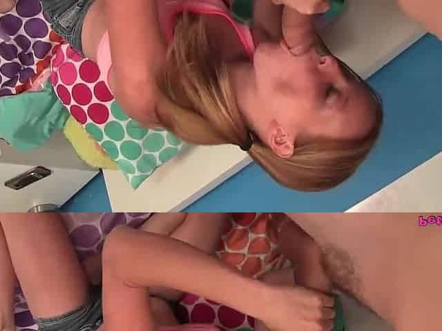 Petite18 ACTUALLY Petite Teen Cutie Alyssa Drilled