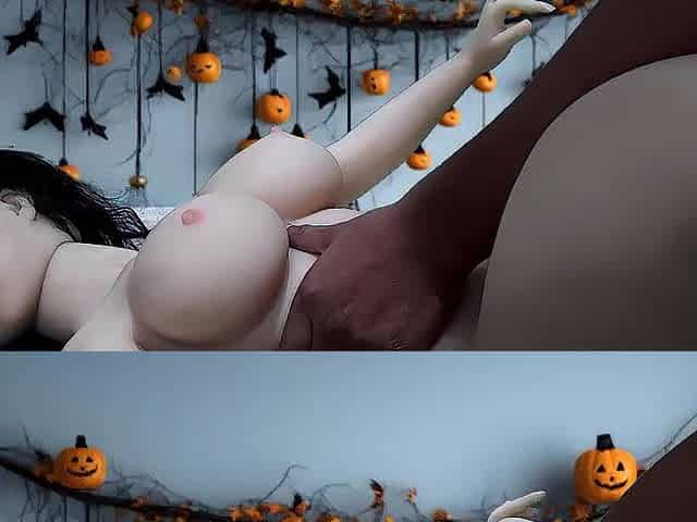 Floozy gets drilled in her constricted little butt