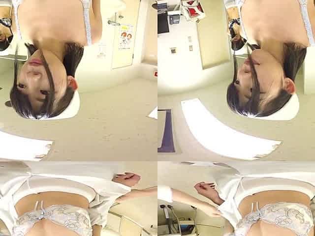 Japanese nude babe VR hot video