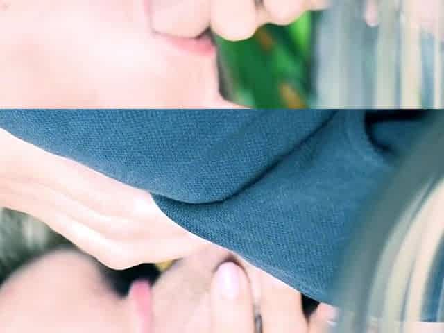 Arab Babe Gives a Messy Blowjob to Asian Guy