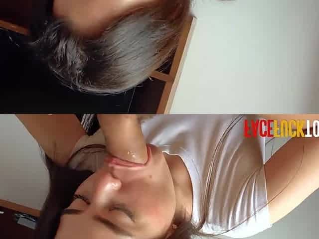 18yo Colombian Beauty Unfathomable Mouths Giant Weenie Like a Total Bitch