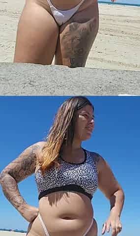 I left he with a hard-on on the beach; just imagining being inside him made me soaked.