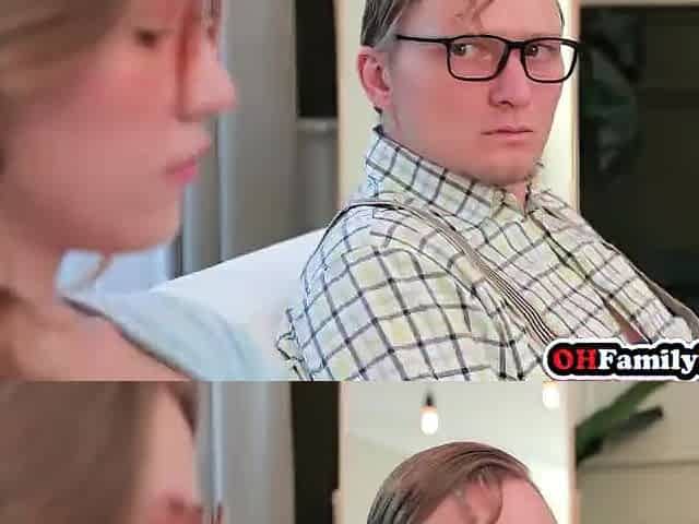 Excited stepsis drank large rod and enjoyed coarse vagina screwing