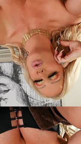 Massive tits Alura Jenson dominant JOI masturbation