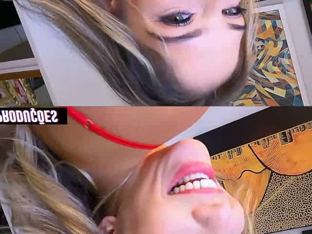 Naughty Blonde Giving Her Delicious Pussy - Charlotte - Lp Productions