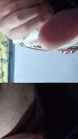 eighteen year old strokes his rod on camera for views and entertainment