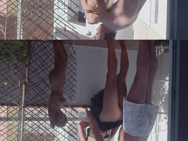 Sexy at the Balcony