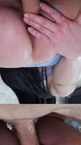 Anal Brunette Loses Her Mind When Cock Wrecks Her Asshole