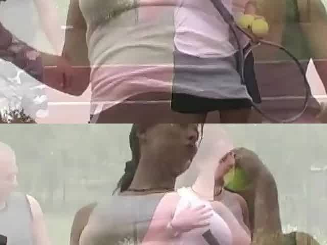 After tennis, 2 honeys share a yummy schlong and anal fucking