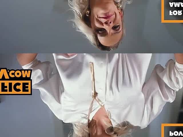 Nina Heels rides your weenie after a nasty striptease