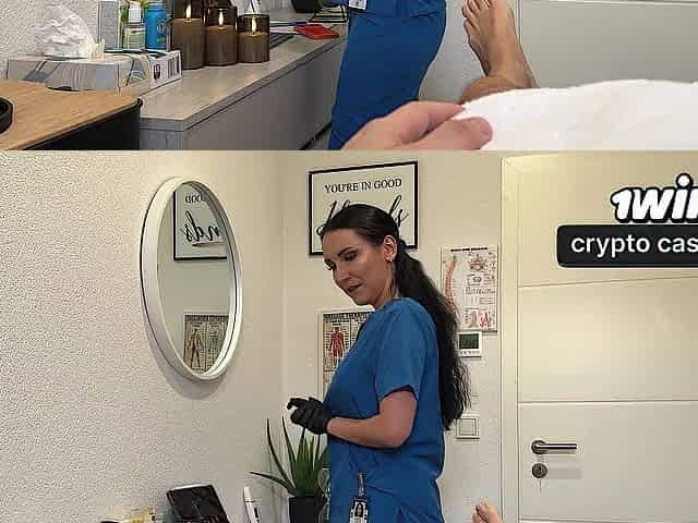 That guy Gets Caught Jerking During Massage