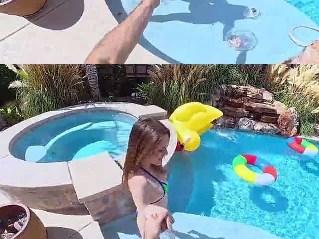Rose Caarter Gets Some Weenie And Cum Beneath The Sun