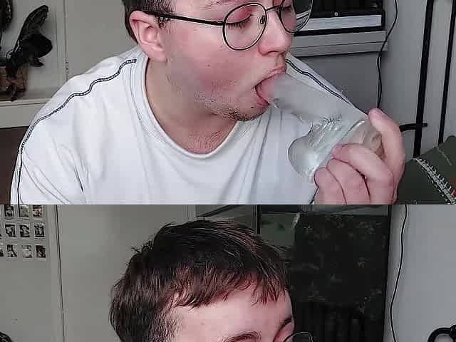 Eyes lock taut in deepthroat training