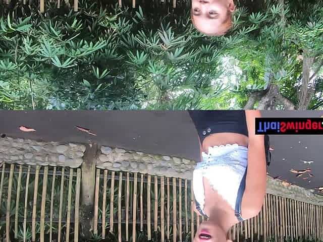 Bubble butt Thai GF licked and fucked at home after a day out