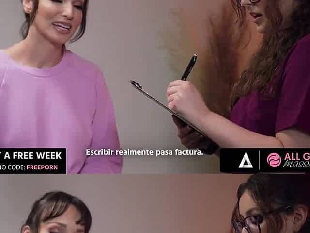 Lexi Luna And Leana Lovings - Wild Girl Tries New Vr Massage Spanish Subtitles
