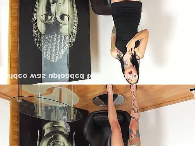 Goth Teen 18+ Solo Orgasm With Sharlotte Thorne