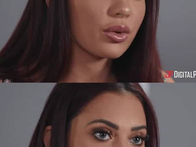 Gia Derza's Wild Interview in a Sultry Scene