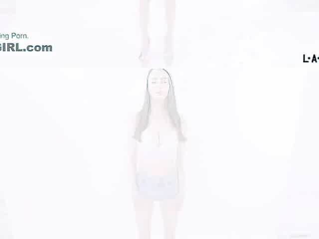 Shy brunette hair model got tempted by the producer