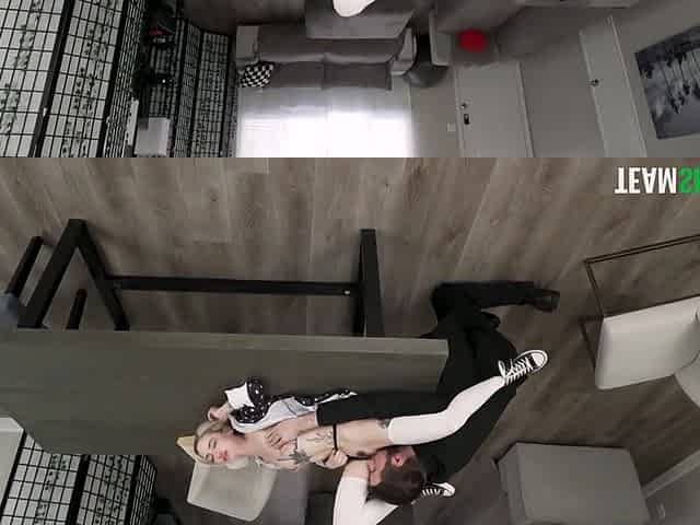 Hazel Paige & Chris Epic in Sex Ed for the Tiny Goth Gal - ExxxtraSmall