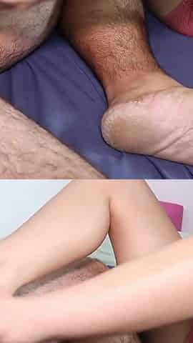 Footjob From a Hot Teen