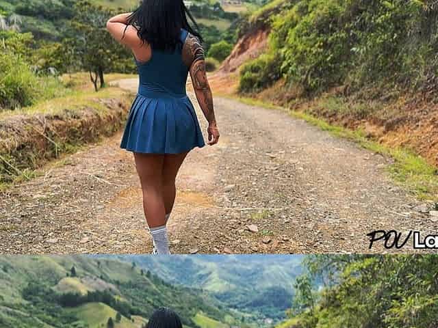I Find a Fitness Girl with Her Broken Car and Take Her Home - Povlatingirl