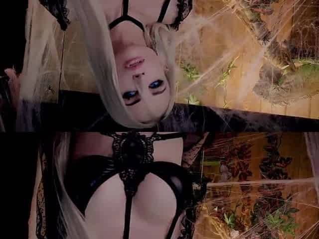 Sexually excited Large Titties Vampire gets a proper bang on Halloween