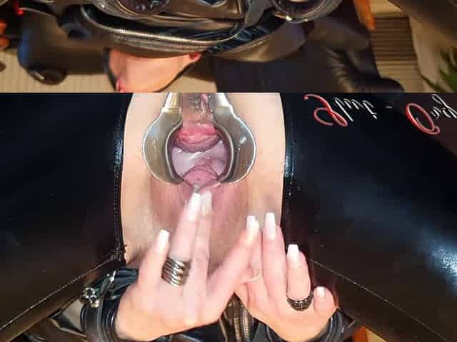 Bitch Bitch Orgasma Celeste peehole sounding