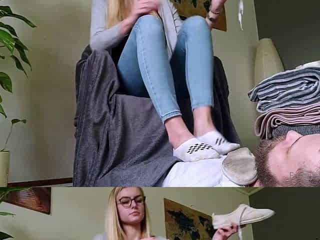 Blonde youngsters Foot Fetish