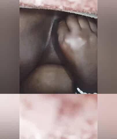 Desi Black Old Lady Masturbating in Bed,orgasm