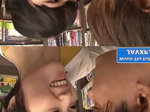 Exciting Japanese Teenage 18+ Nailed At The Bookstore