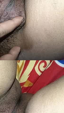 Desi Pooja Bhabhi Apni Chut Massage