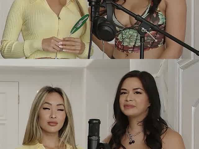 Stud Gets Sandwiched Between Two Asian Baddies in a Sultry Threesome