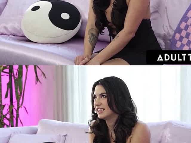 ADULT TIME - Breathtaking Darksome-Haired Megan Mistakes DESIRES Unfathomable Ardent Sex From Hung Dude