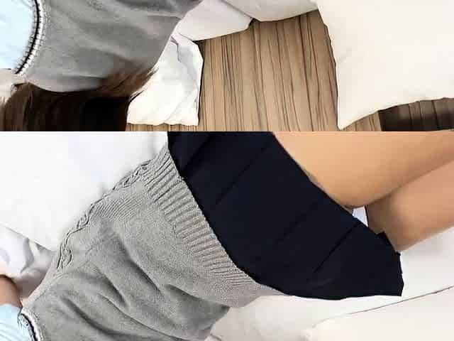 Japanese Teen In Uniform Banged Sideways